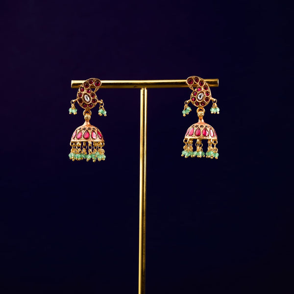 Tanvi Tara Kundan Earrings