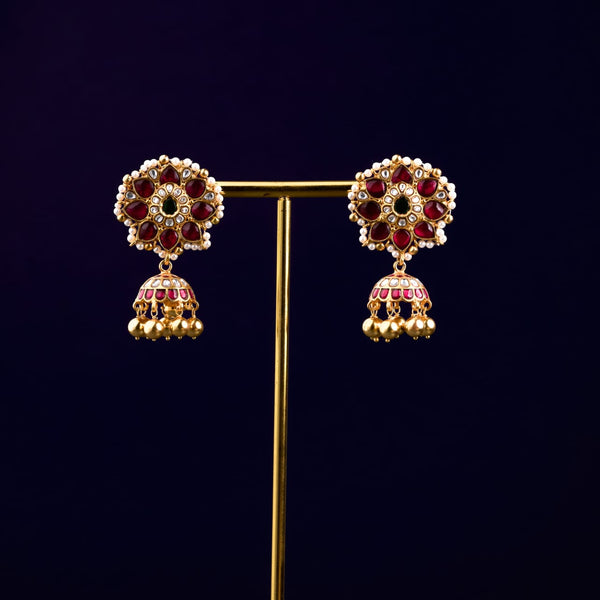 Kiran Kundan Earrings