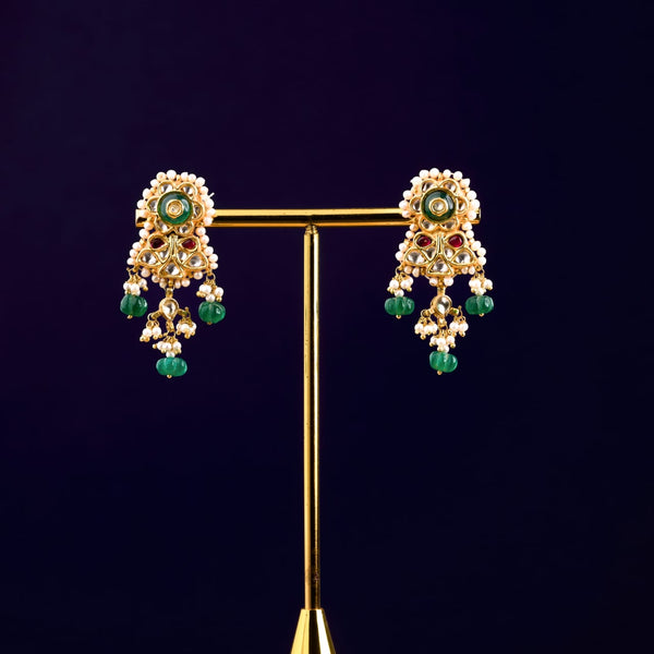 Meera Manthan Kundan Earrings