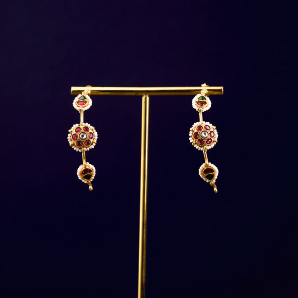 Kavya Kiran Kundan Earrings