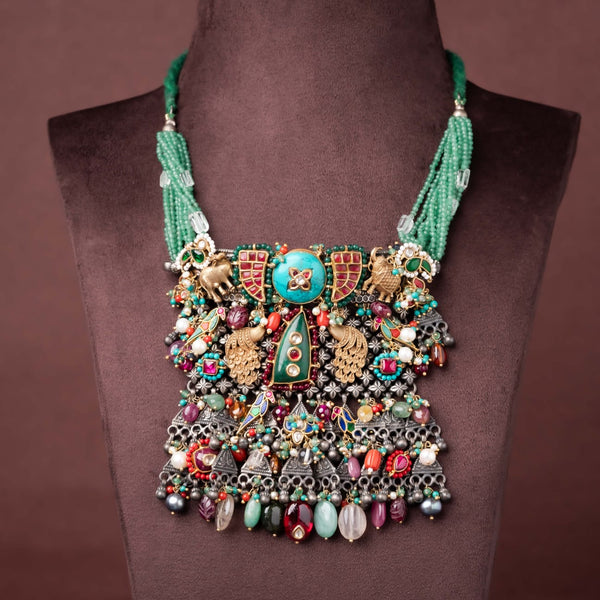 Devyani Cascade Fusion Necklace