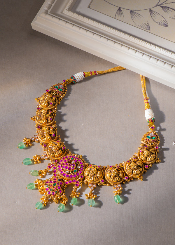 Malini Temple Necklace