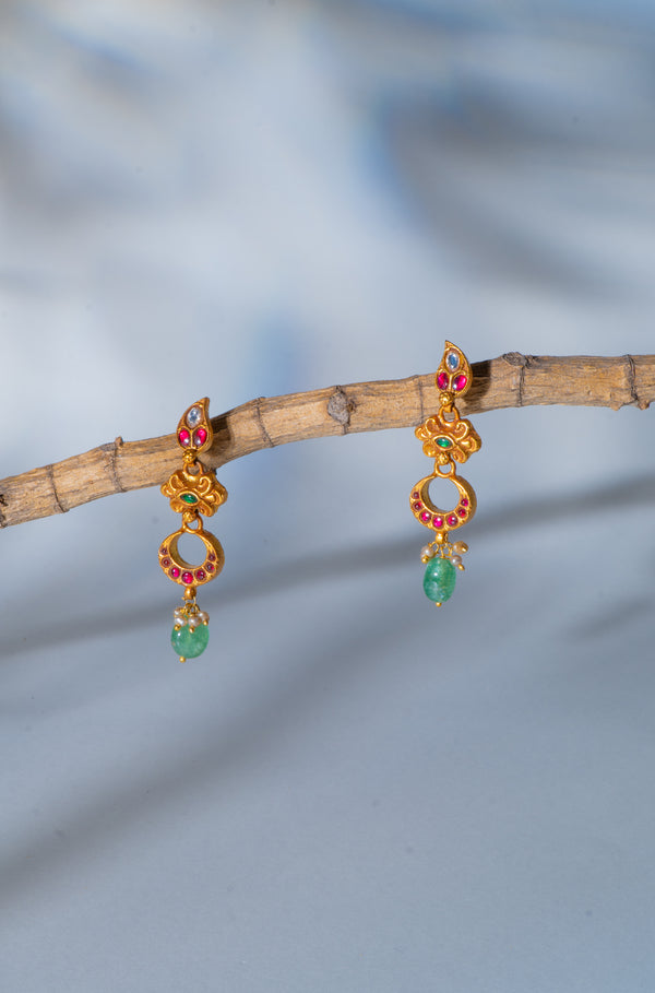 Golden Divinity Earrings